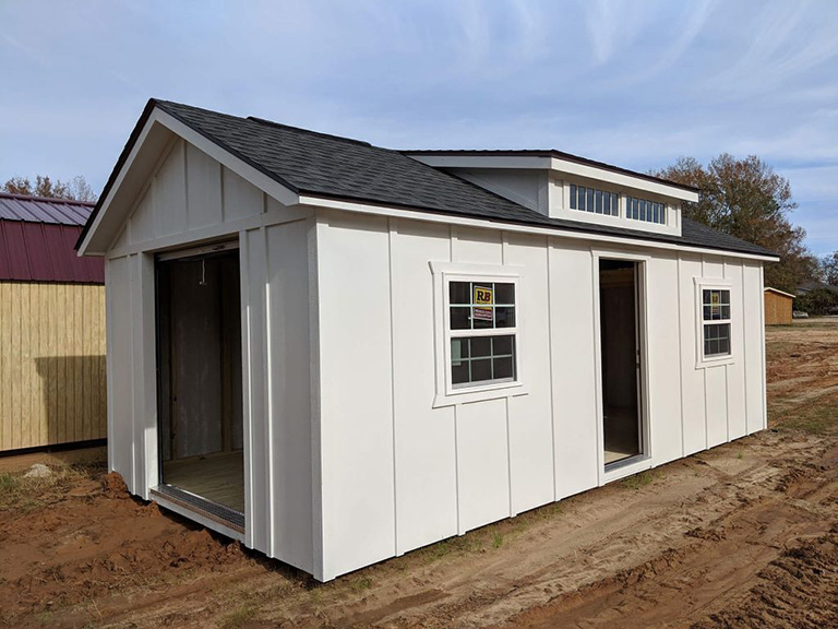 lofted utility buildings