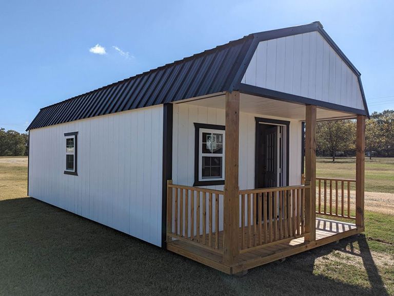 porch lofted barns